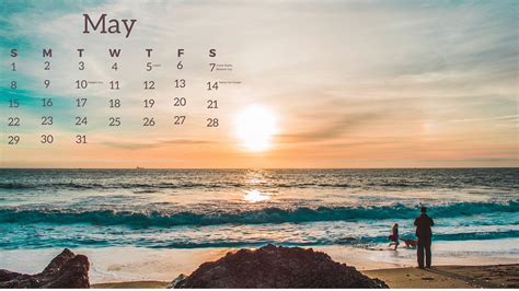 Free May Desktop Calendar Southern Savers