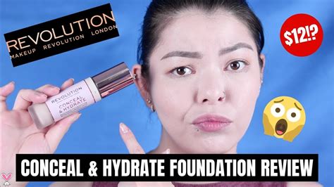 Makeup Revolution Conceal And Hydrate Foundation Clings To Dry Patches