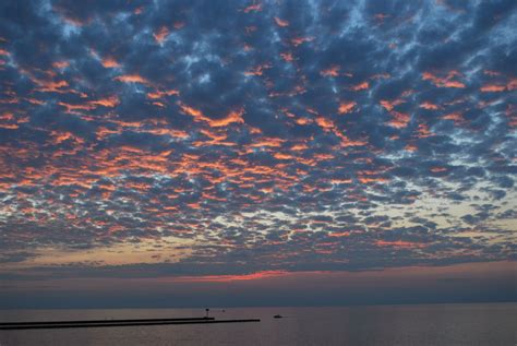 clouds over lake ontario at sunset - olcott beach ny | Clouds, Lake ontario, Sunset