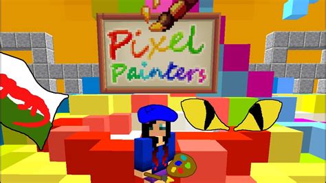 Pixel Painters On Hypixel Minecraft Pc Youtube