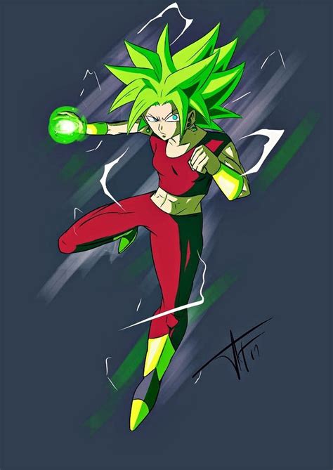 Kefla Super Saiyajin Legendario Dragon Ball Super Dragon Ball Dbz Art