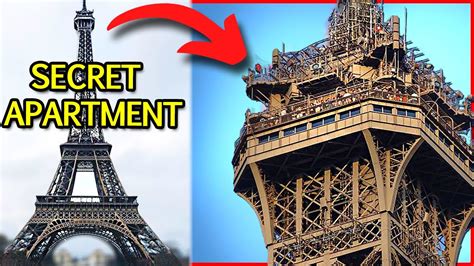 Why The Eiffel Tower Has A Secret Apartment On Top Youtube