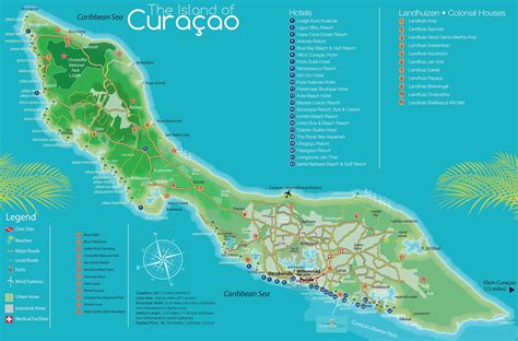 The sunscape curacao resort spa & casino is a great choice for families with its large recently renovated rooms, some with very convenient kitchen facilities. Curaçao hotel map