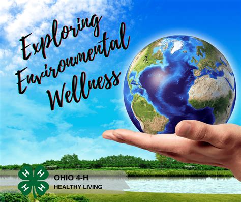 Environmental Wellness Healthy World Healthy You Ohio 4 H Healthy