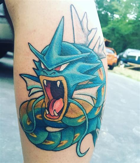 My Gyarados Tat Done By Sal From Ink Incorporated In Saugerties New