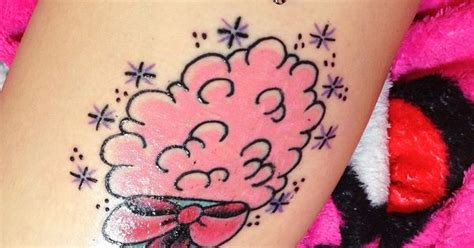 Who Doesnt Love Cotton Candy Tattoos And Piercings Pinterest