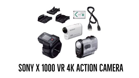 Sony Fdr X1000v 4k Action Camera Youtube