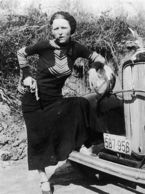 Nakarajan American Famous Lady Criminal Bonnie Parker Born 1910 October 1