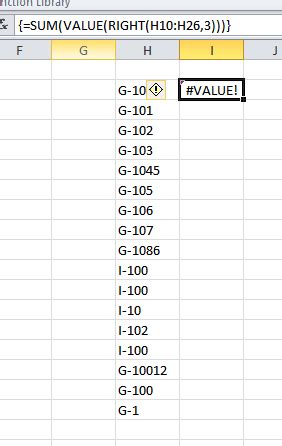 A list of the alphabet contains all 26 letters: excel - Array function for sum of number, starting with an ...