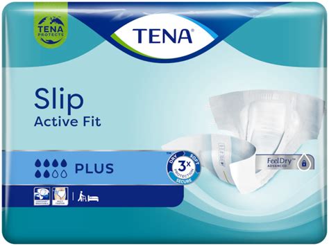 Tena Slip Plus All In One Incontinence Adult Diaper With Tabs