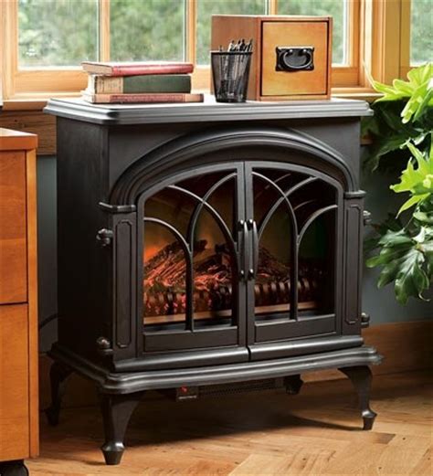 You can even put picture frames, candles, and other decorations on top of its spacious mantel. Electric stove that looks like a fireplace! | Farm House ...