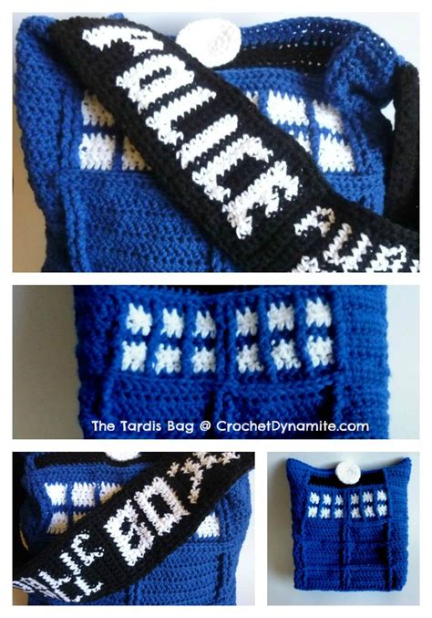 Crochet Dynamite The Tardis Bag A Love Story In 3 Parts