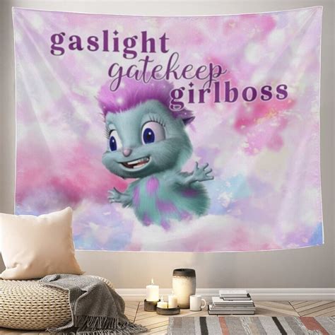 Funny Meme Tapestry Bibble Beliefs Happiness Gaslight Gatekeep
