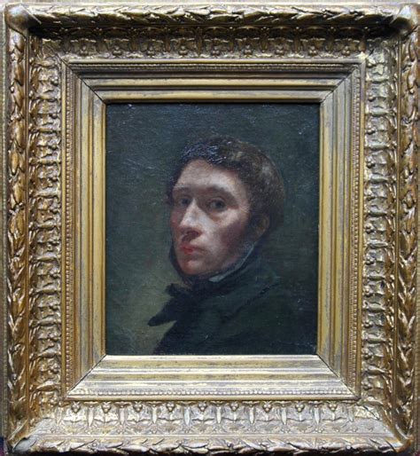 Unknown Self Portrait Old Master 19th Century Art French Male