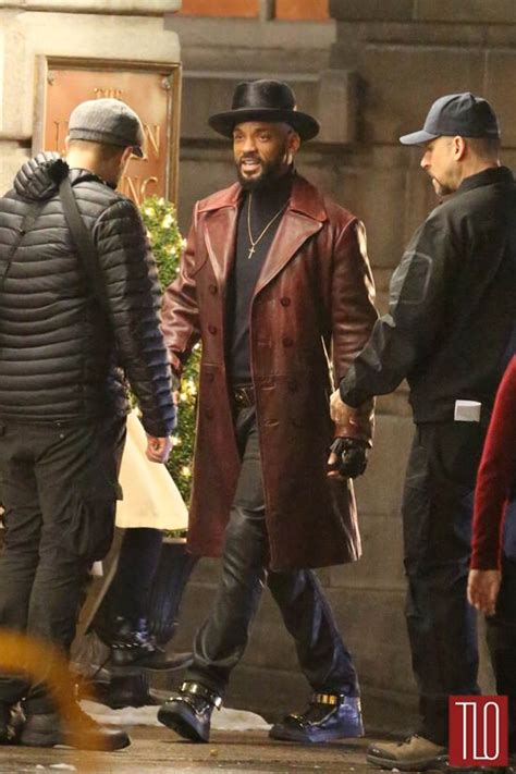 Will Smith On The Set Of Suicide Squad Tom Lorenzo