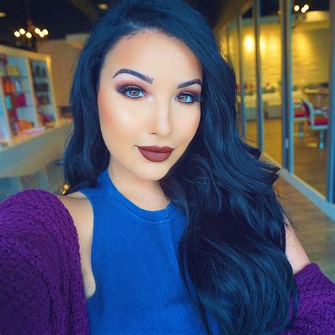 It appears more lustrous with a shine spray as a finishing touch. Blue Black Hair | Hair color for black hair, Blue black ...