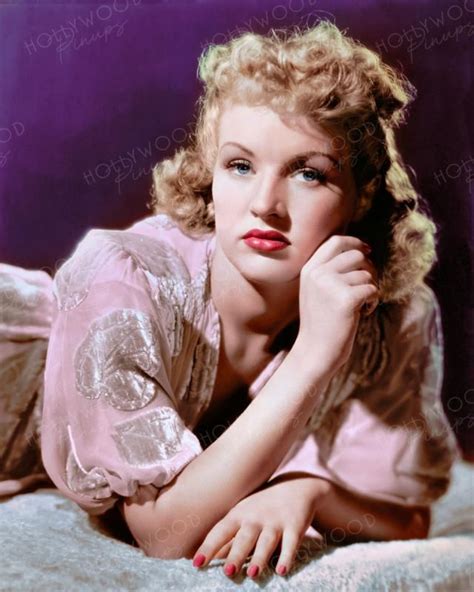 Betty Grable Sultry Pout Hollywood Betty Grable Hollywood Stars