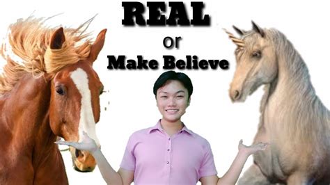 Melc Based English 6 Real Or Make Believe Images Youtube