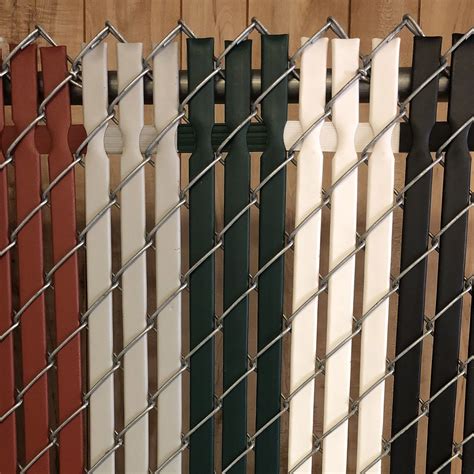 Pvc Privacy Slats For Chain Link Fences Lock Top Style Hoover Fence Co