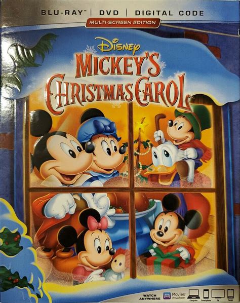 Mickeys Christmas Carol 786936861006 Disney Blu Ray Database