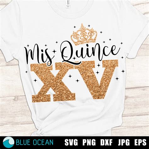 Mis Quince Svg Mis Xv Quinceañera Svg Etsy