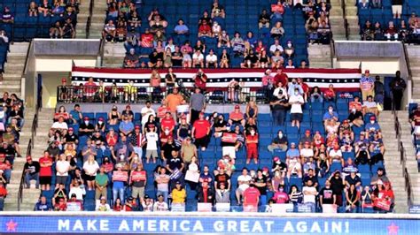 Trumps Tulsa Rally Totally Underwhelming The Spoof