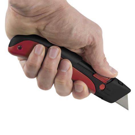 F4p Auto Retracting Safety Knife With 10 Spare Blades F4parsk Cef