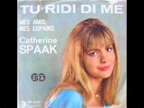Spaak, şimdiki kocası vladimiro tusellie ile 2013 yılında evlendi. Catherine Spaak - Mes Amis Mes Copains - YouTube