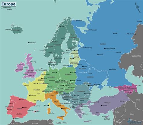 Fileeurope Regionspng Wikitravel