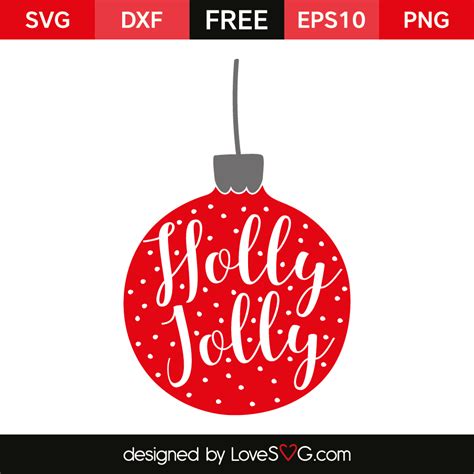Download Holly jolly | Lovesvg.com