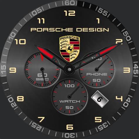 Porsche Design V2 • Watchmaker The Worlds Largest Watch Face Platform