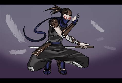 Demon Ninja Girl By Demonic Brute On Deviantart