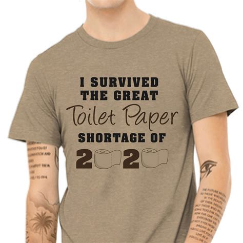 Toilet Paper Shortage Coronavirus Funny T Shirt Zonk Shop