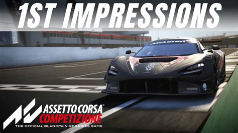 Assetto Corsa Competizione 1st Impressions 42 YouTube