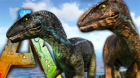 Ark Survival Evolved New Raptor Saber Taming Jurassic Park Nova Raptors Gameplay Youtube