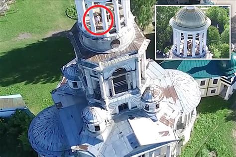Horny Couple Caught Having Steamy Sex Session In Church Tower By Passing Drone Daily Star