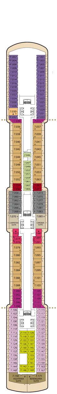 Queen Victoria Deck plan & cabin plan