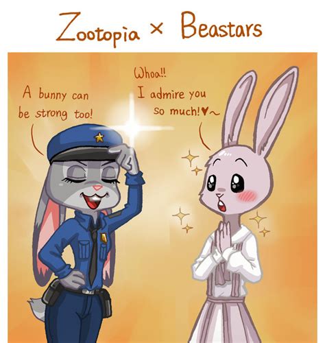 Comic Zootopia X Beastars By Peanut K Zootopia News Network