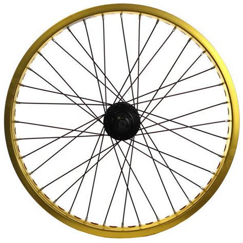 Buy Bmx Bike Wheelswheelset Wide Rim Gold Cd