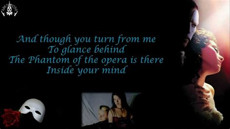 Lacrimosa The Phantom Of The Opera Lyrics Hq Youtube