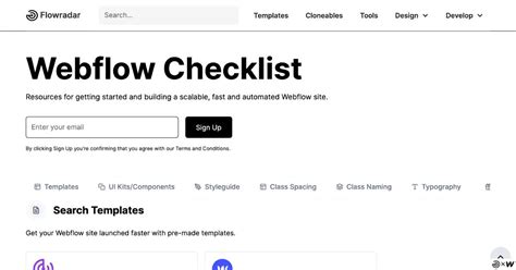 Ultimate Webflow Checklist 2022 Flowradar