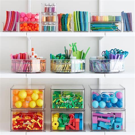 The Home Edit Toy And Craft Storage Starter Kit Stylish Organisers That
