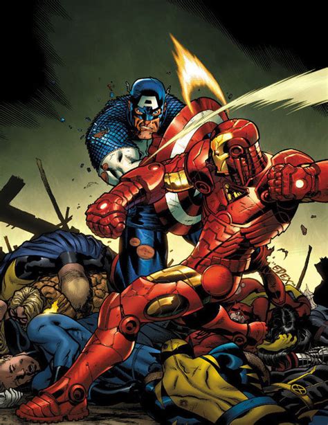 Marvel Reveals A Crossover Civil War Comic Series