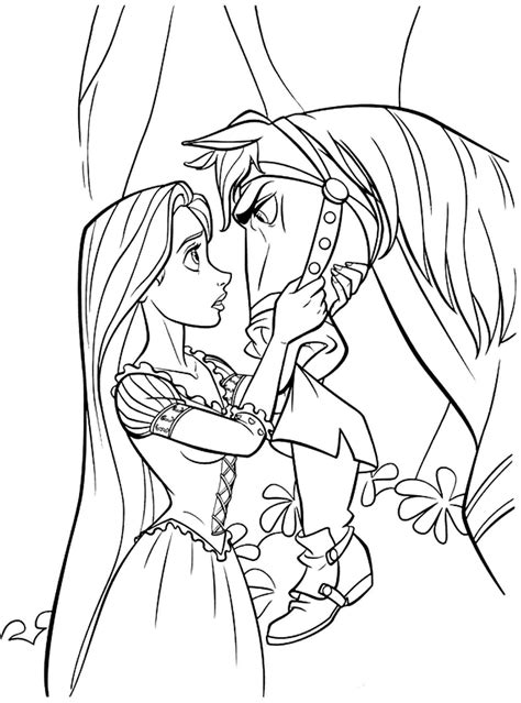 Free Disney Princess Tangled Rapunzel Coloring Sheets For Kids And Boys