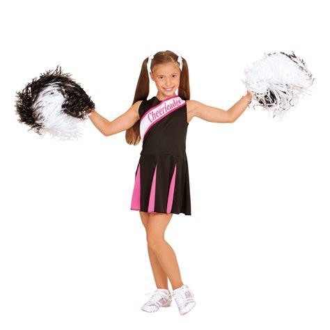 Kinder Cheerleader Kostüm Mädchen Cheerleaderkostüm 116 4 5 Jahre