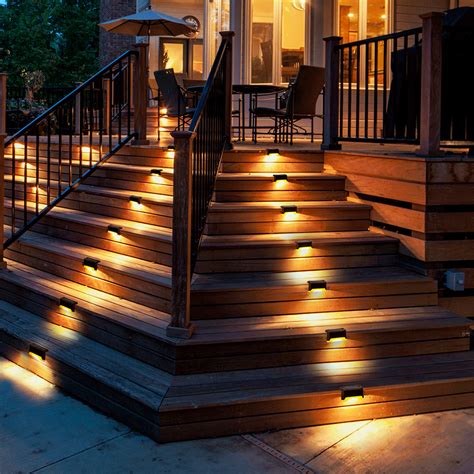 Designed In The Usa The Solar Led Stair Light By Boundery Is Built To