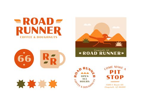 Road Runner Coffee Shop Logo Design Shop Logo Design Dribbble