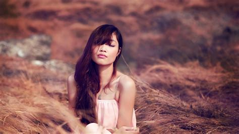 X Asian Women Outdoors Model Women Coolwallpapers Me