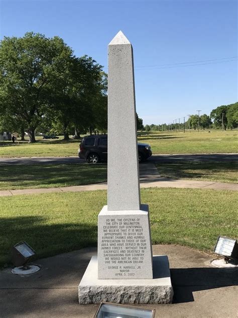 Millington Centennial And Veterans Monument A War Memorial