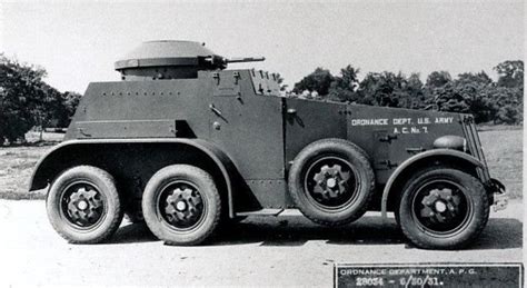 Cunnigham M1 Us Medium 6x4 Cavalry Armored Car 1931 Aviones